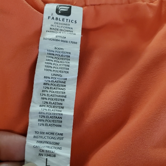 Fabletics Latrice Shorts Marbella Print - Picture 7 of 7